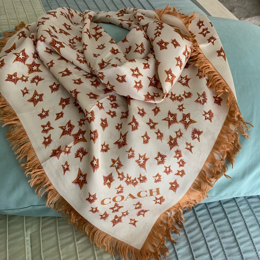 Original Coach silk scarf